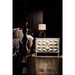 Noir Giza Dresser -France and So Furniture gdre179ww 16 lg