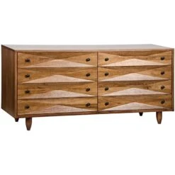 Noir Diamond Double Chest -France and So Furniture gdre180 2dw lg