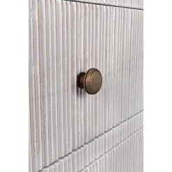 Noir Conrad 6 Drawer Dresser - White -France and So Furniture gdre221wh 13 lg