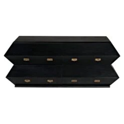 Noir Vico Dresser -France and So Furniture gdre250hb 3 lg