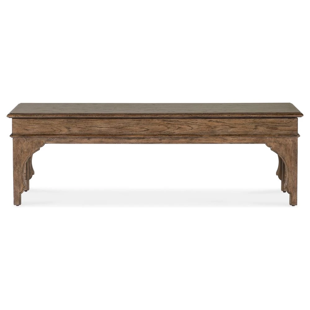 Heritage Bed Bench - Medium Wood 1 Heritage Bed Bench - Medium Wood