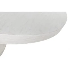 Noir Hugo Dining Table 60" - White Wash -France and So Furniture gtab558wh 10 lg