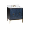 Kallista 30" Blue Vanity With Rectangular Undermount Sink