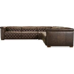 Vanguard Deux 5 Seat Sectional With Three Power Recliners And Six Power Headrests - Brown -France and So Furniture hn74rdhlubr5d1gmsxlx c102c8f0 0ba9 4767 89a0 4fcc2308ae7f