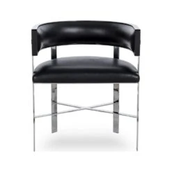 Kelly Hoppen Art Dining Chair - Black Leather - Set Of 6 8 Kelly Hoppen Art Dining Chair - Black Leather - Set Of 6 -France and So Furniture home design 25591078 64c9 4ddc a064 c3cc25e8c8b1