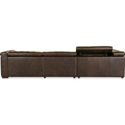 Vanguard Deux 5 Seat Sectional With Three Power Recliners And Six Power Headrests - Brown -France and So Furniture jckl4zc84qzbcuksxavg 61426e96 a805 4140 8e8f 872a9c0dc4fd