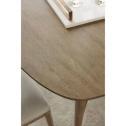 Finn Rectangular Dining Table - Brown -France and So Furniture kekluxhoavnajlweg3pb