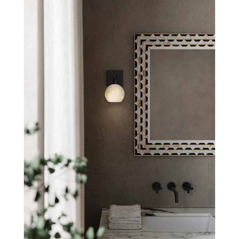 Bombelles Bronze Bath Wall Sconce 5 Bombelles Bronze Bath Wall Sconce - Image 5