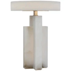 Tracy Medium Table Lamp - Alabaster
