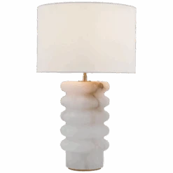 Isla Medium Table Lamp - Alabaster