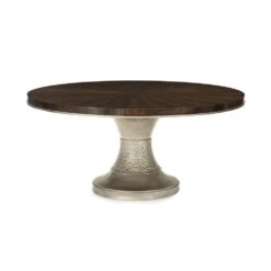 Avant Dining Table - Brown, Bronze