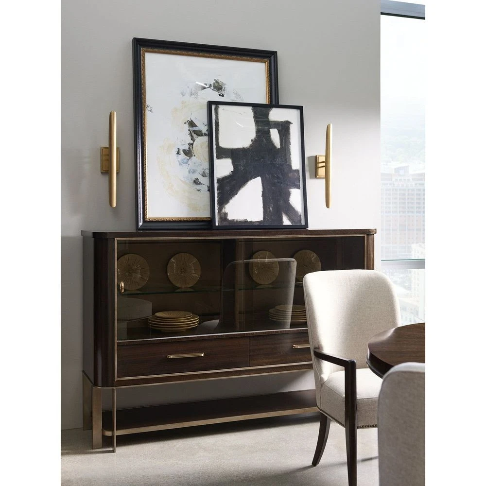 Avant Dining Table - Brown, Bronze 7 Avant Dining Table - Brown, Bronze - Image 7