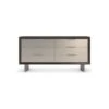 Couture Dresser - Brown, Silver