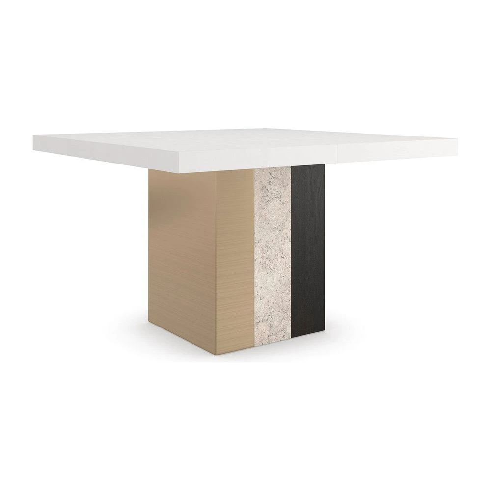 Harmony Dark Dining Table - Brown, Grey, Bronze, White 9 Harmony Dark Dining Table - Brown, Grey, Bronze, White - Image 9