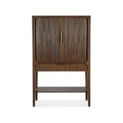 Milo Ribbed Cadenza Cabinet - Chestnut