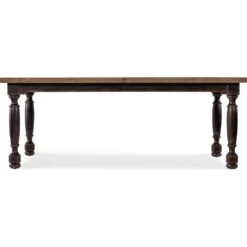 Heritage Leg Dining Table With 1-22in Leaf - Blacks