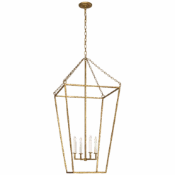 Kavanaugh 23" Open Frame Forged Lantern - Gild