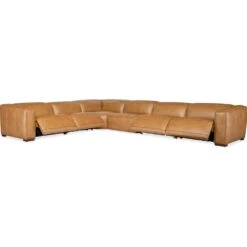 Nimbus 6 Seat Sectional 4-Power Recline & Power Headrest - Brown -France and So Furniture mg1rvupyk8ayym5lrqhm 21eee38e eeca 490d 8866 f54798fa7268