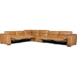 Nimbus 6 Seat Sectional 4-Power Recline & Power Headrest - Brown -France and So Furniture mmdqsbkfvljpcz9dlvig f6d60095 954b 4784 9d83 40f00e3d5988