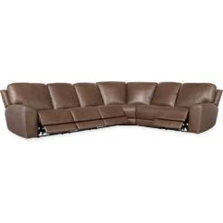 Beacon 6 Piece Sectional With Power Recline & Power Headrest (Configuration 3) - Brown -France and So Furniture mvlohgq6ezwsyyv7yagy 9c26c633 34ae 4275 a584 4dfafaa0274f