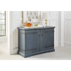Alcove Bar Cabinet - Blue -France and So Furniture qhk4d60ihulxkbe04dqb