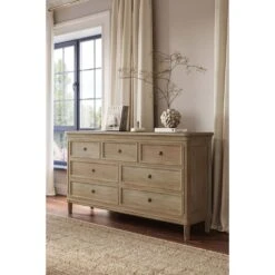 Hayward 7 Drawer Dresser In Fruitwood -France and So Furniture qs hayward bedroom collection cam7 5e4260cf 641d 401d b2ac 55f910861057