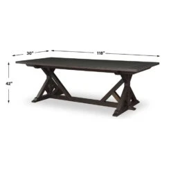 Tarquin Extension Dining Table -France and So Furniture r22930 9