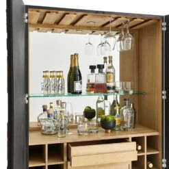 Gethin Bar Cabinet 12 Gethin Bar Cabinet -France and So Furniture r22962 8