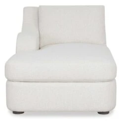 Dirk Chaise, Left Arm Facing - Snuggle Vanilla -France and So Furniture r23863 lc 0229 2