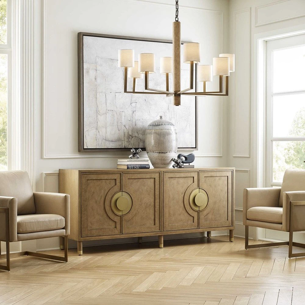 Cilla 4 Door Sideboard - Light 2 Cilla 4 Door Sideboard - Light - Image 2