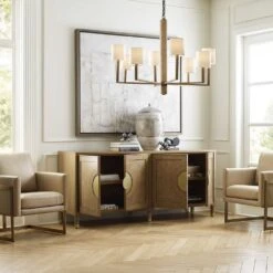 Cilla 4 Door Sideboard - Light 11 Cilla 4 Door Sideboard - Light -France and So Furniture r24053 3