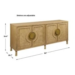 Cilla 4 Door Sideboard - Light 17 Cilla 4 Door Sideboard - Light -France and So Furniture r24053 9