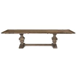 Muriel Extension Dining Table - Warm Honey