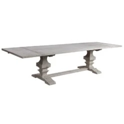 Muriel Extension Dining Table - White -France and So Furniture r24899 5