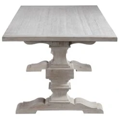 Muriel Extension Dining Table - White -France and So Furniture r24899 6