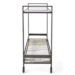 Biddie Bar Cart - Bronze -France and So Furniture r25277 5