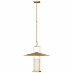 Windsor 18" Lantern - Antique Brass