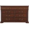 Theodore Nine-Drawer Dresser - Dark Wood