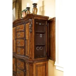 Old World Master Chest - Brown -France and So Furniture s fce10a7d 8349 46a6 b1ef 1f66408c9617