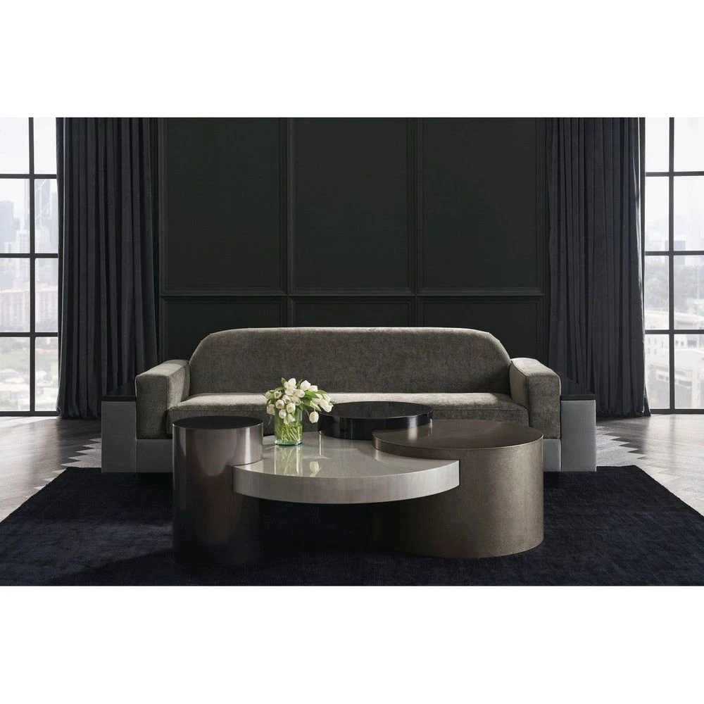 Galaxy Cocktail Table - Silver, Black, Grey 2 Galaxy Cocktail Table - Silver, Black, Grey - Image 2