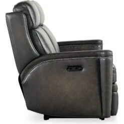 Hamilton Power Loveseat With Power Headrest - Grey -France and So Furniture ss116 phz2 095 side silo 8c846e61 3e90 477b 8b80 22725ebfb152