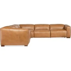 Fresco 5 Seat Sectional With Power Recline & Power Headrest - Brown 10 Fresco 5 Seat Sectional With Power Recline & Power Headrest - Brown -France and So Furniture ss404 5pc3 080 side silo 0c5756c5 ccbf 4602 9448 e69ee1272ec7