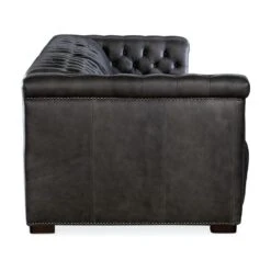 Apollo Power Recliner Sofa W/ Power Headrest - Black -France and So Furniture ss434 gp3 096 side silo