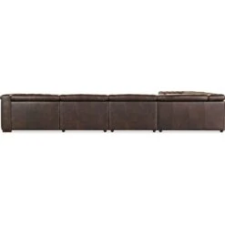 Savion Deux 6 Seat Sectional With Three Power Recliners And Seven Power Headrests - Brown -France and So Furniture ss435 6pc3 089 back silo2 d9deb3cb 9125 4424 86fc 210b202673ff