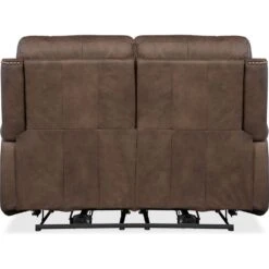 Duncan Power Loveseat With Power Headrest & Lumbar - Dark Brown -France and So Furniture ss635 phzl2 088 back silo 8a7a7ed8 6c82 464c 8dd0 9640dfb673a8