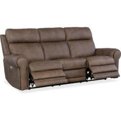 Duncan Power Sofa With Power Headrest & Lumbar - Dark Brown -France and So Furniture ss635 phzl3 088 open silo 61412edd 594f 499d b047 5824a82f92f7