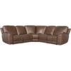 Torres 5 Piece Sectional With Power Recline & Power Headrest (Configuration 2) - Dark Brown