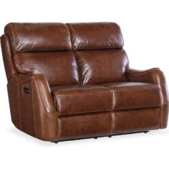 Harlan Zero Gravity Loveseat With Power Recline & Power Headrest - Brown
