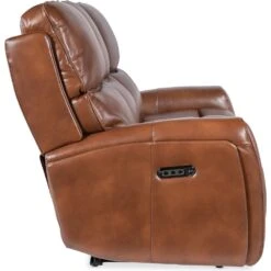Crosby Zero Gravity Power Sofa With Power Headrest And Lumbar - Brown -France and So Furniture ss741 phzl3 080 side silo 748cf73a b598 442f a22d 5f23d515effa