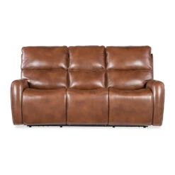 Crosby Zero Gravity Power Sofa With Power Headrest And Lumbar - Brown